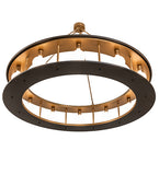 48"W Reginald 8 Lt Pendant