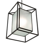 24"Sq Kitzi Box Pendant