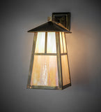 8"W Stillwater "T" Mission Outdoor Wall Sconce