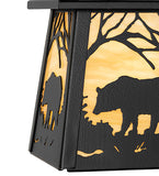 7"Sq Bear at Dawn Mini Pendant