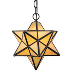 12"W Moravian Star Pendant