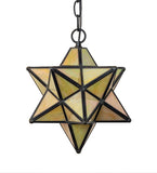 12"W Moravian Star Pendant