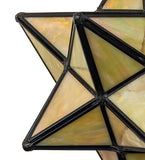 12"W Moravian Star Pendant