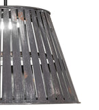 31" W Peach Basket Pendant