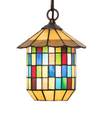 8"W Meyer Lantern Outdoor Mini Pendant