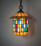 8"W Meyer Lantern Outdoor Mini Pendant