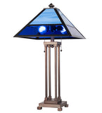 28"H Split Mission Table Lamp