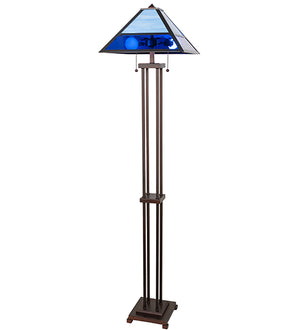 62"H Split Mission Floor Lamp