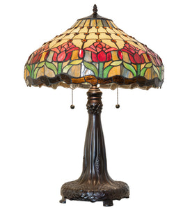 26"H Colonial Tulip Table Lamp