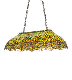 40"L Tiffany Hanginghead Dragonfly Oblong Pendant