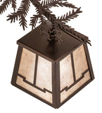 28"W Pine Branch Valley View 5 Lt Chandelier