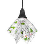 8"W Tossalad Handkerchief Mini Pendant