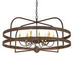 48"W Aldari 12 Lt Chandelier