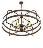 48"W Aldari 12 Lt Chandelier