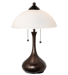 21"H Metro Frosty Glass Table Lamp