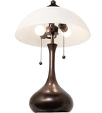 21"H Metro Frosty Glass Table Lamp