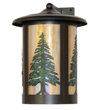 12"W Fulton Tall Pines Outdoor Wall Sconce