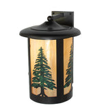 12"W Fulton Tall Pines Outdoor Wall Sconce
