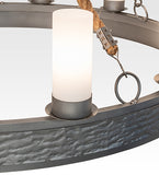 50"W Costello Ring 12 Lt Chandelier