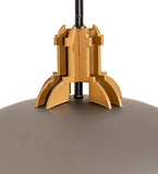 30"W Kasteel Pendant