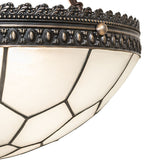 20"W Vincent Honeycomb Inverted Pendant