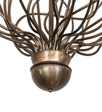 54"W Sycamore 22 Lt Chandelier