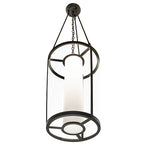 18"W Cilindro Tapered Pendant