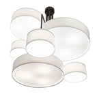 60"W Cilindro Sprawl Cascading Pendant