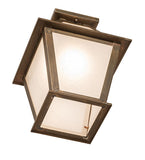 10"Sq Corrina Outdoor Flushmount