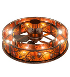 48"W Whispering Pines W/Downlights Chandel-Air