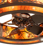 48"W Whispering Pines W/Downlights Chandel-Air
