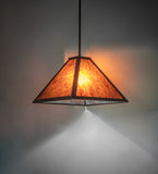 12"Sq Mission Prime Pendant