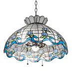 20"W Roseborder Pendant