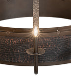 74"W Costello 18 Lt Two Tier Chandelier