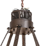 74"W Costello 18 Lt Two Tier Chandelier