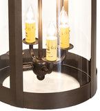 14"W Fulton Prime 4 Lt Outdoor Pendant