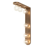 6"W Sanderson 6 Lt Wall Sconce