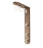 6"W Sanderson 6 Lt Wall Sconce