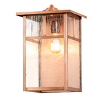 9"W Donnybrook T Mission Outdoor Wall Sconce