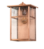 9"W Donnybrook T Mission Outdoor Wall Sconce