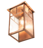 9"W Donnybrook T Mission Outdoor Wall Sconce