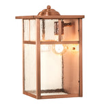 9"W Donnybrook T Mission Outdoor Wall Sconce
