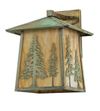 12"W Stillwater Tall Pines Outdoor Wall Sconce