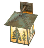 12"W Stillwater Tall Pines Outdoor Wall Sconce