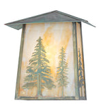 12"W Stillwater Tall Pines Outdoor Wall Sconce