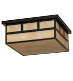 20"Sq Hyde Park Flush Mount