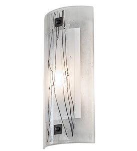 8"W Metro Fusion Twigs Contemporary Wall Sconce