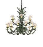 60"W Tiki Chandelier