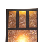 6.5"W Hyde Park Double Bar Mission Wall Sconce