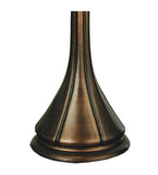 22.5"H Fleur-De-Lis Tiffany Table Lamp